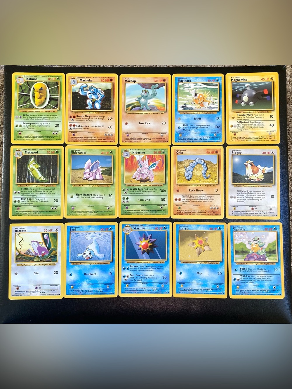 Pokémon Vintage Cards from Base Set 102 - Qty 15 - Picture 3 of 13